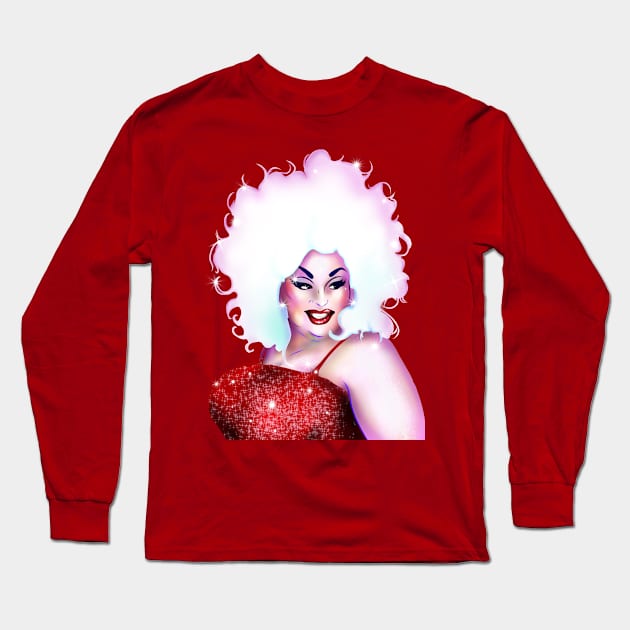 Divine Long Sleeve T-Shirt by Scott Poling Art